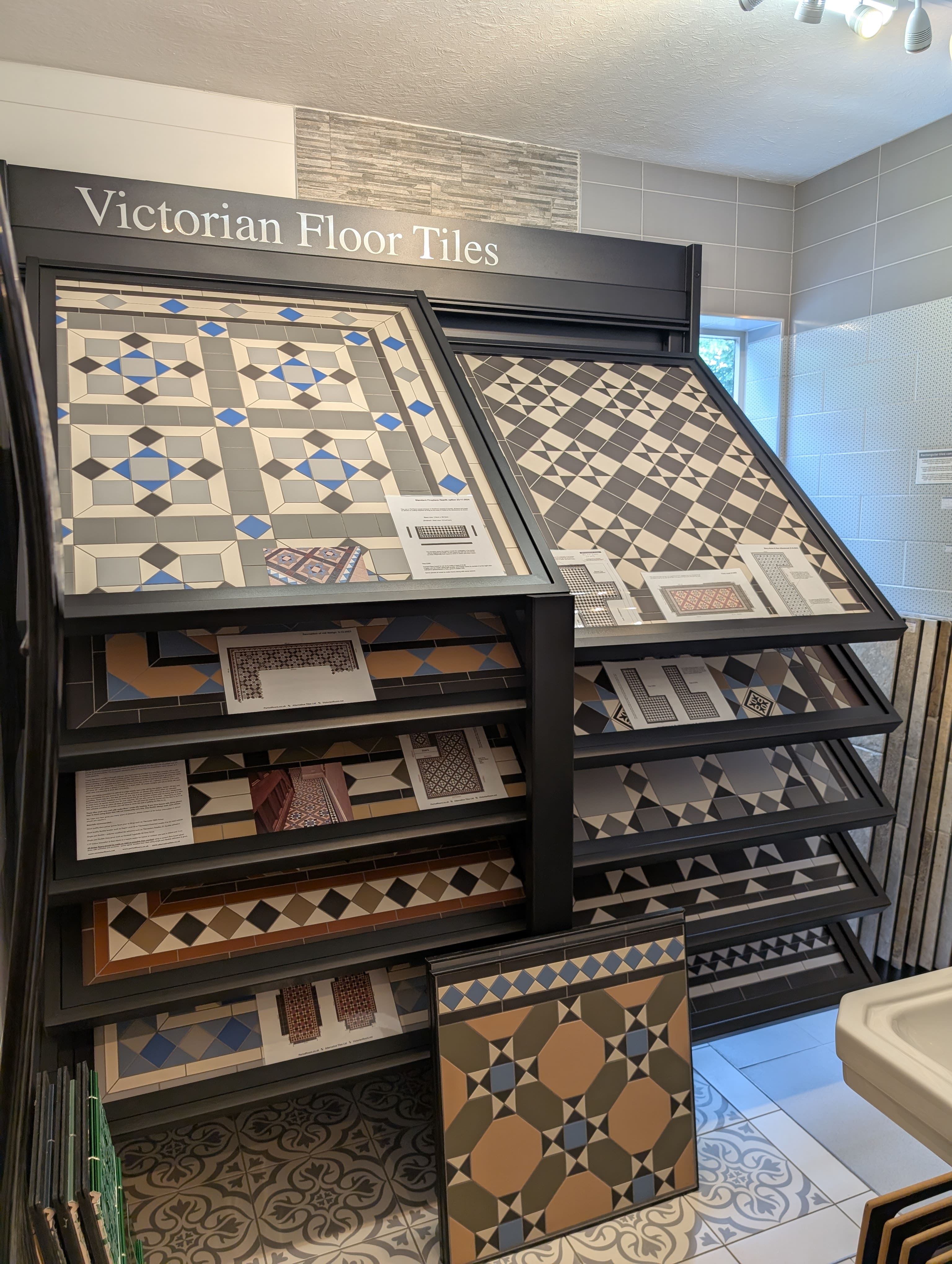 Victorian floor stand in shop 1